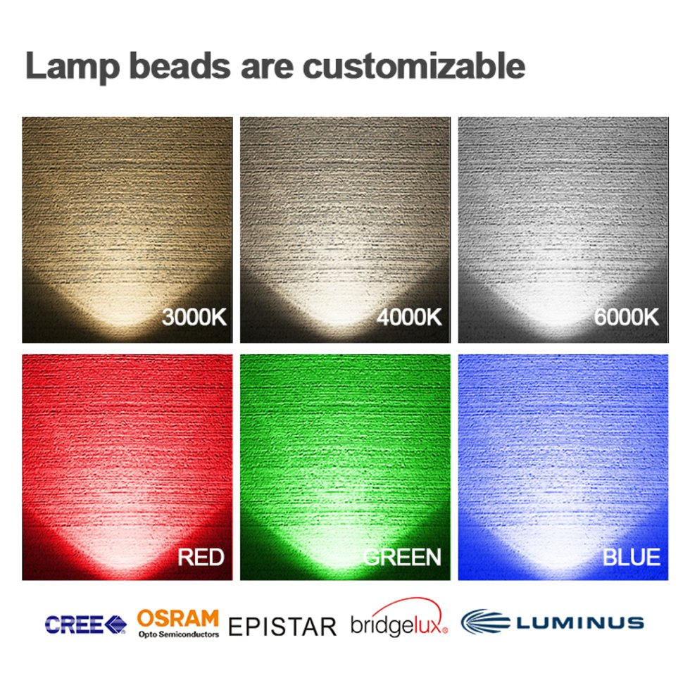 Aluminum Pathway Landscape Step Lamp Square Underground Light LED Inground Light