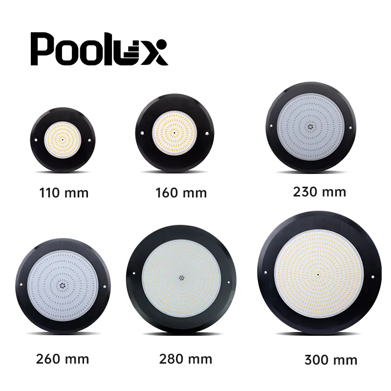 IP68 Super Thin 316 Stainless Steel Underwater Pool Light Display 5