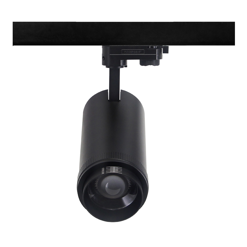 for Museum Showroom 30W Zoomable 15-60 Degree Adjustable Beam Angle Focus Track Light