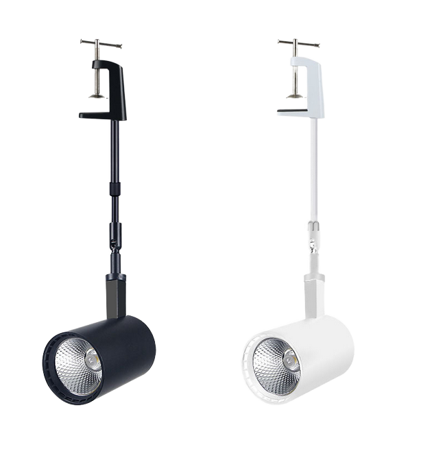 Surface Spotlight Adjustable Celling Surface Mounted Gu10 Led Spot Light Frame Black White