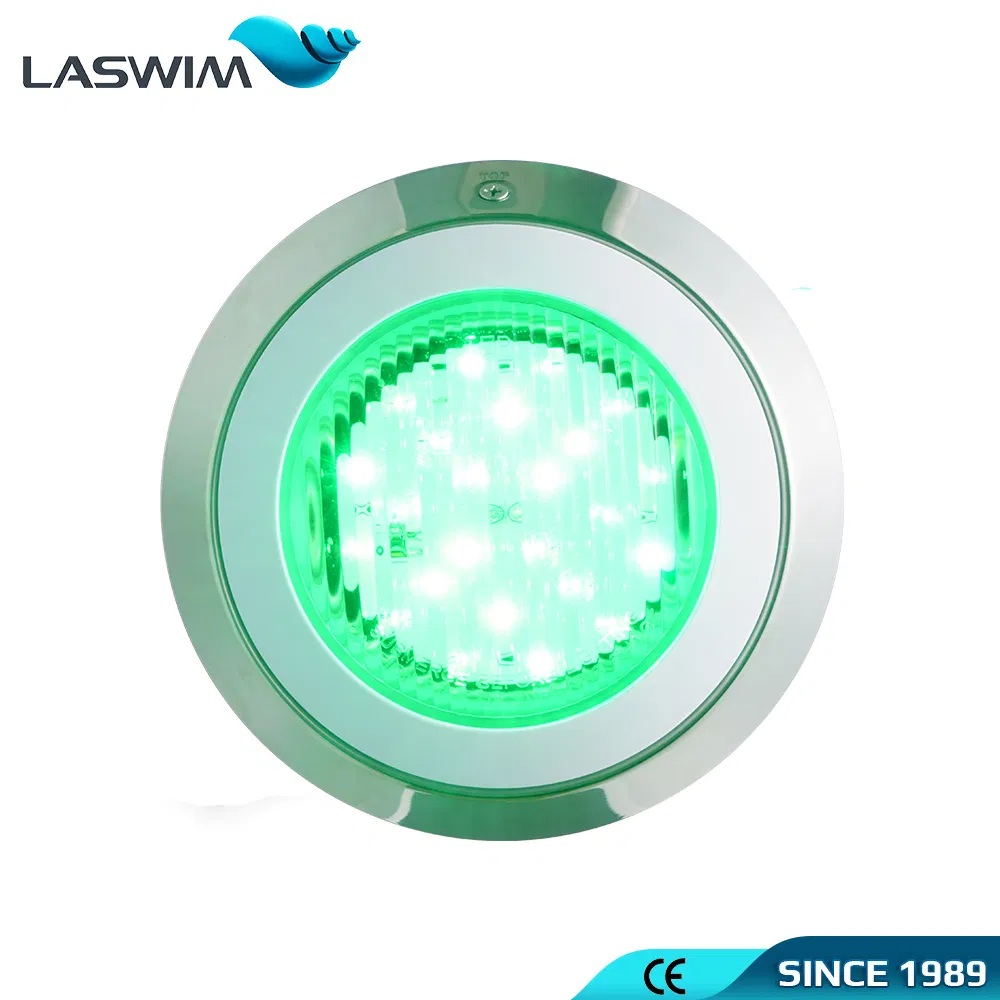 RGB Stainless Steel Pool Light Wall-Mounted LED Underwater Light with APP Smart Control