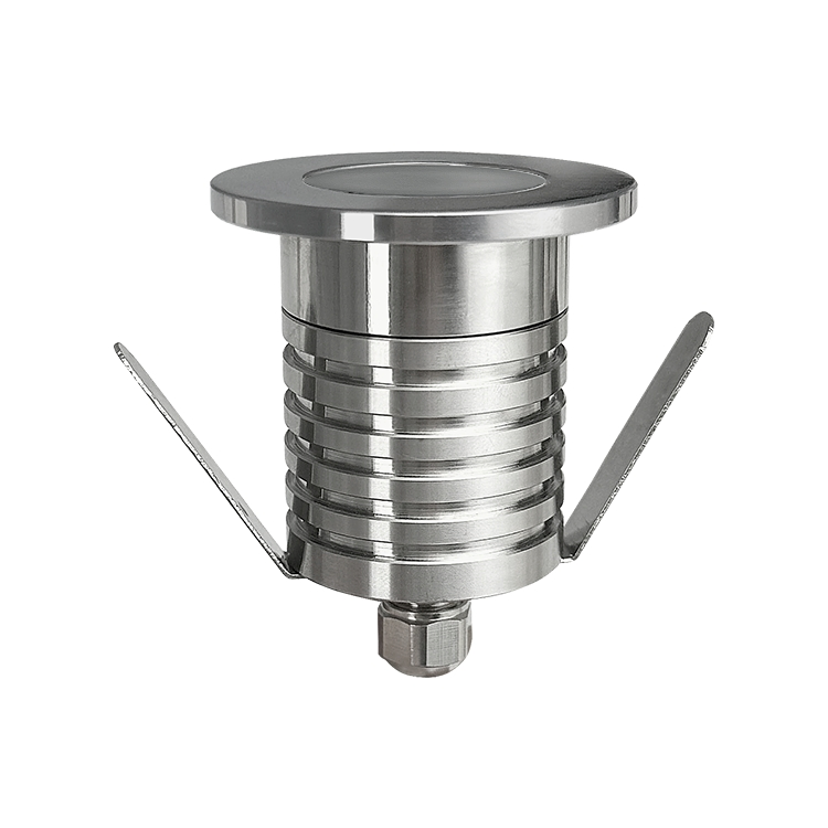 Stainless Steel Half Moon Parking Concrete Recessed Buried Mini IP67 Inground Light