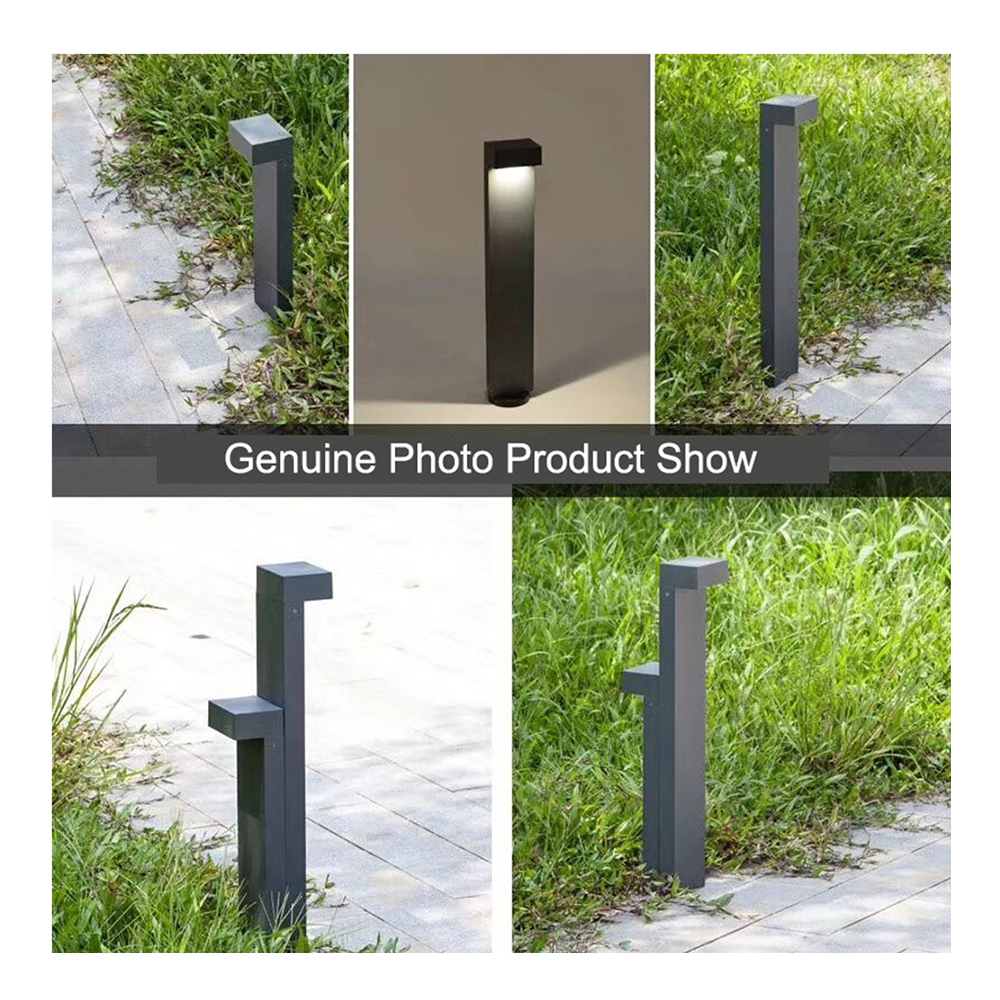 2024 Outdoor Led Bollard Landscape Light Aluminum DC12V DC24V AC220V Led Lawn Light 5w Led Garden Light 60cm High Garden Lamp