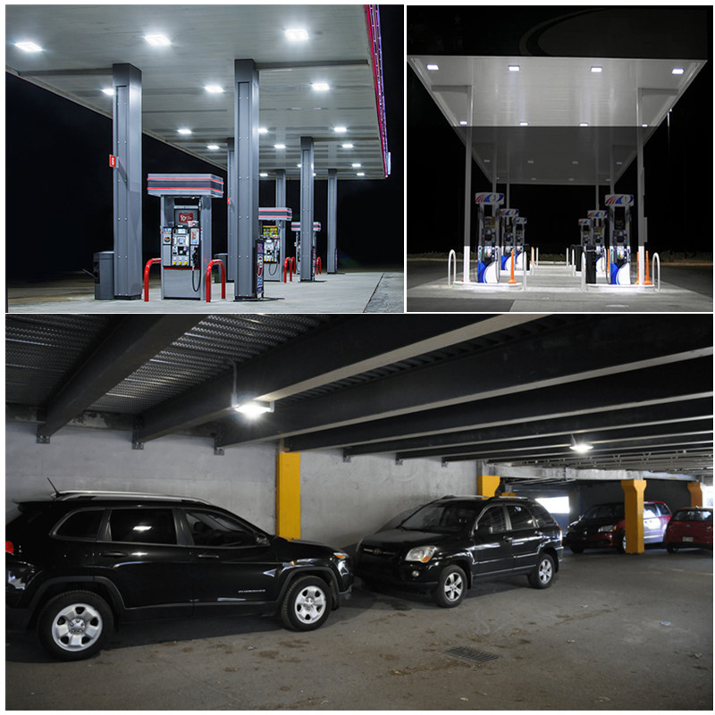 150W Canopy Light LED Gas Station Light Fixture 5700K