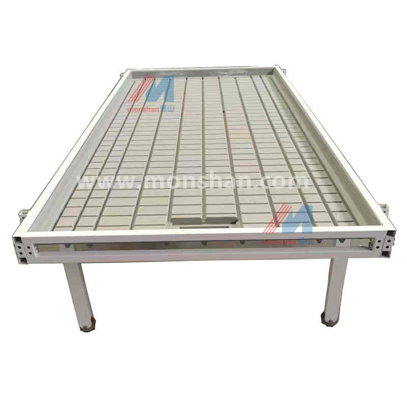 4x8 Flood Tables Grow Tray Seedbed Ebb And Flow Grow Table Rolling Bench For Clone Mother Room