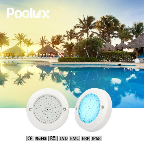 Resin Filled IP68 PC 12V 42W RGB LED Swimming Underwater Pool Lights