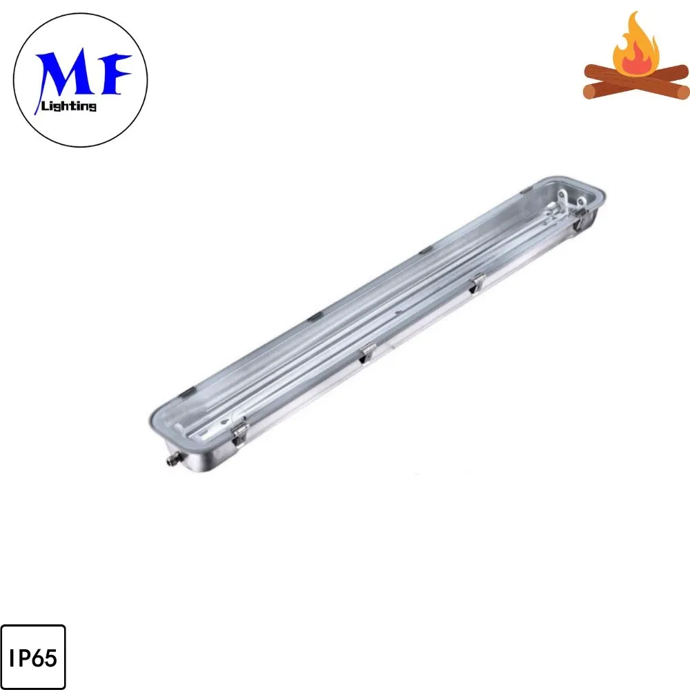 60cm/120cm/150cm 25W 35W IP65 Waterproof Dustproof Stainless-Steel Explosion Proof Fixture LED Tri-Proof Light for Workshop Warehouse Chemical Industry
