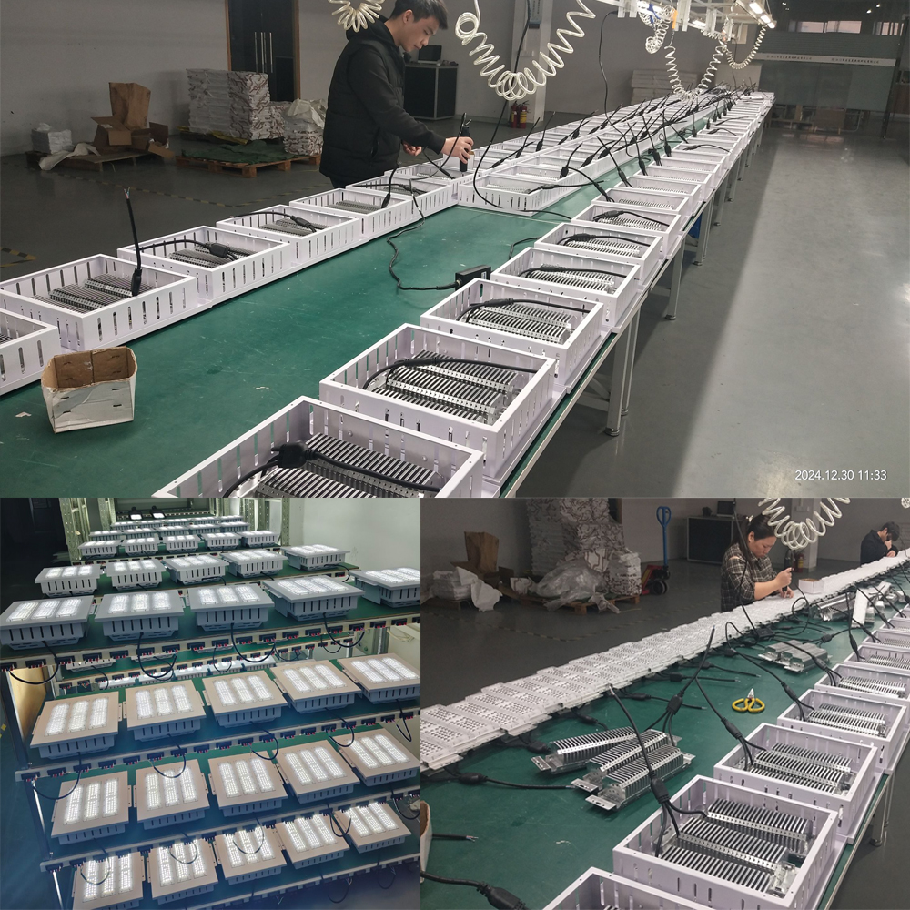 Recessed Led Canopy Light Manufacturer Industrial Ceiling Lights 50w 100w 150w 200w Aluminum for Gas Station Lights by Chinese