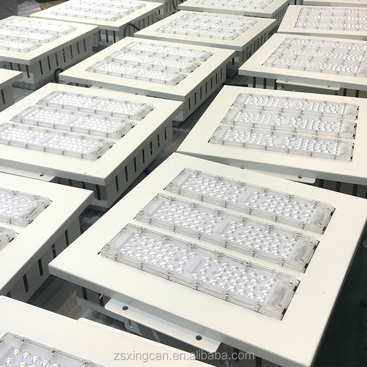 Illuminated warehouse canopy light