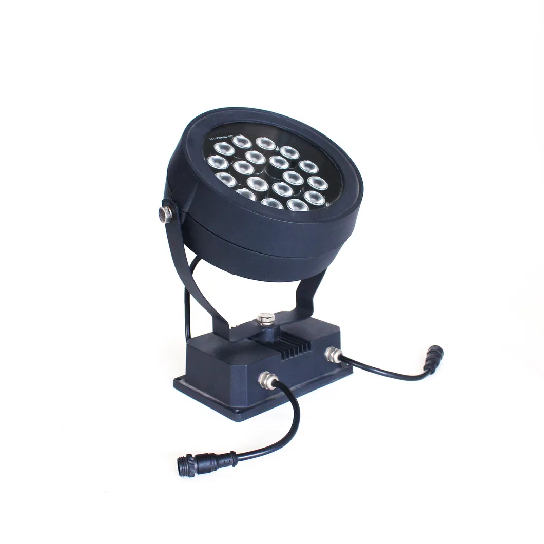 24V Glasses Showcase DMX LED Landscape Inground Light Parameter Map 2