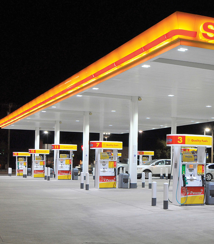 ETL Certificate 150w 200W Gas Station Smd Retrofit 100w Led Canopy Light for Petroleum Use Motion Sensor Led IP65 Light