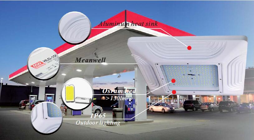 Commercial LED Canopy