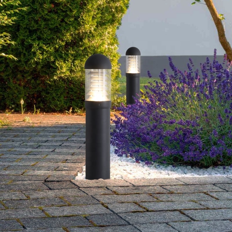 Outdoor Waterproof LED Bollard Garden Light Aluminum Material IP65 Rating for Courtyard Lawn Pathway Lighting