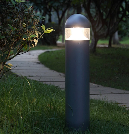 IP65 Die-cast Aluminum Lawn Bollard Light Park Community Landscape Lamp