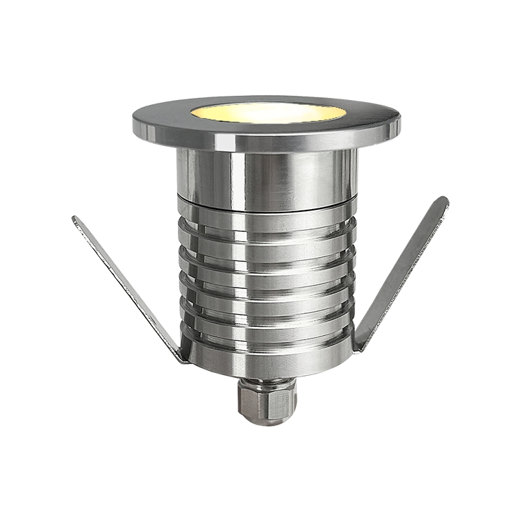 Stainless Steel Half Moon Parking Concrete Recessed Buried Mini IP67 Inground Light