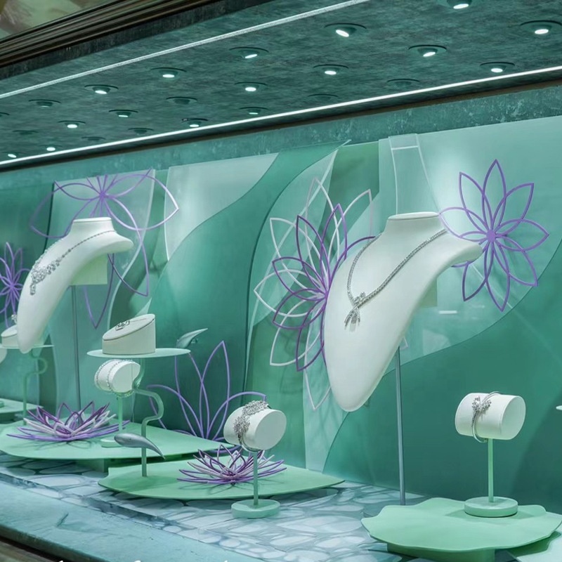 Mini LED Recessed Spotlight for Jewelry Display in Mall