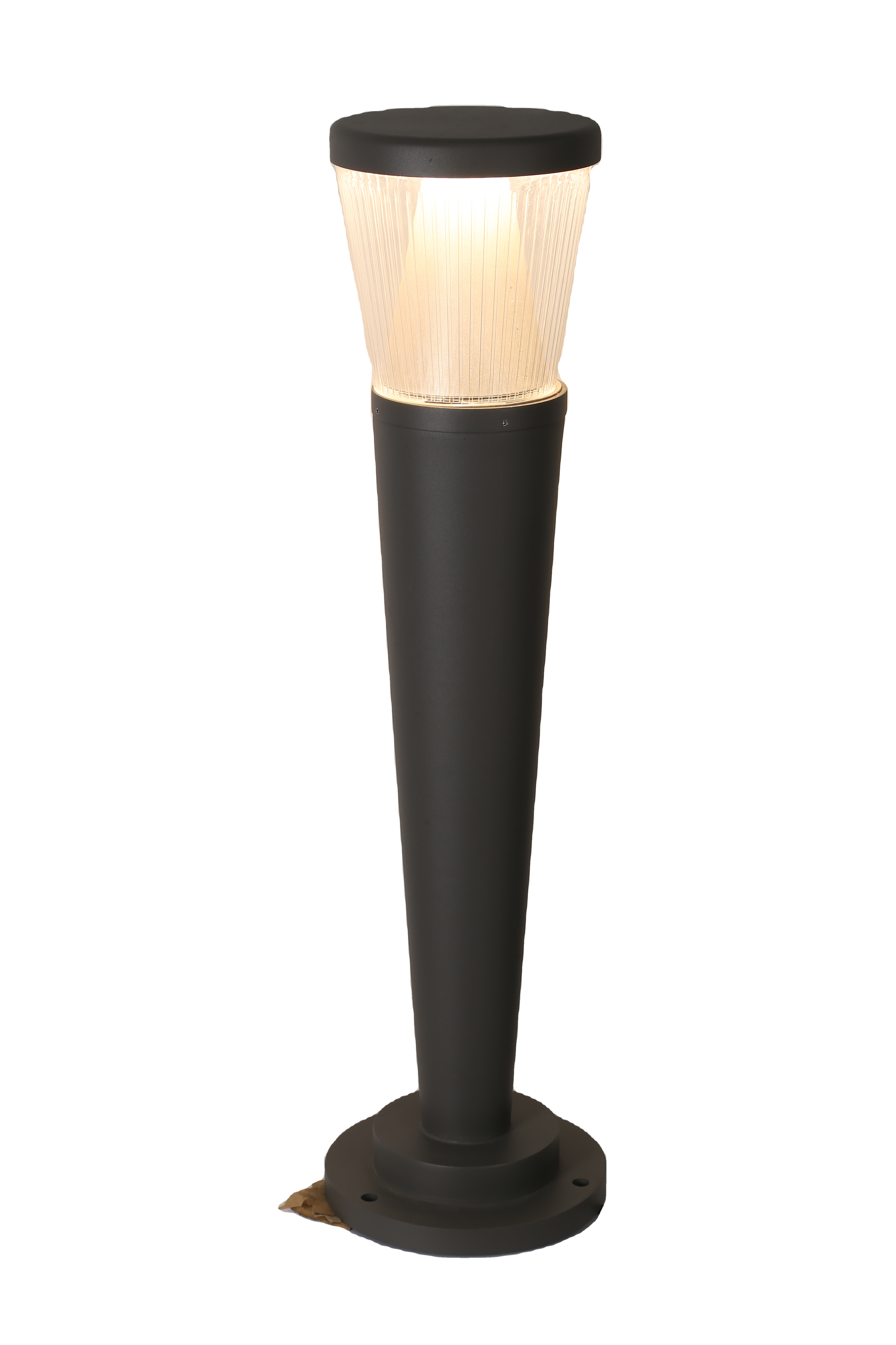 10W IP65 Waterproof Aluminum LED Bollard Lawn Light 3000K/4000K/6000K Color Temp Black/Grey Housing for Outdoor Landscape