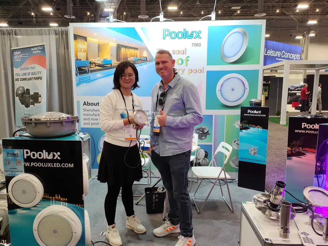 Poolux New Design IP68 18W/25W/35W/42W Resin Filled LED Underwater Swimming Pool Light