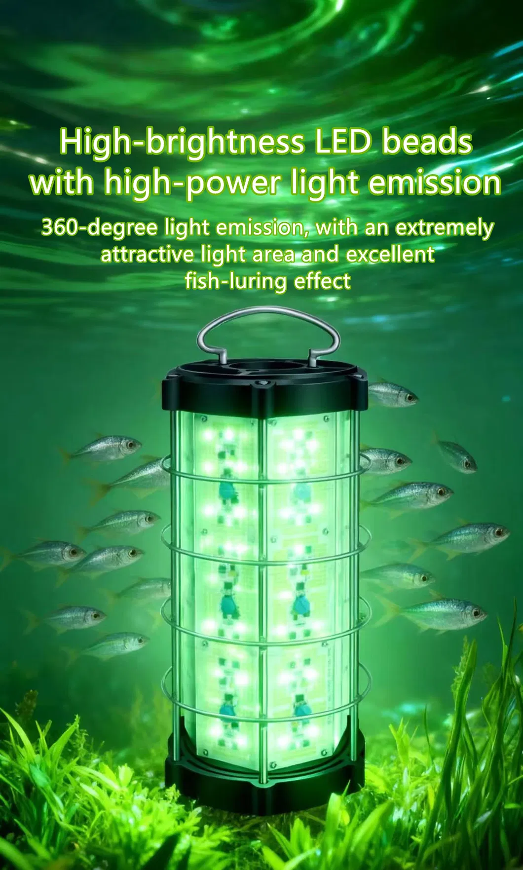 LED underwater fishing light