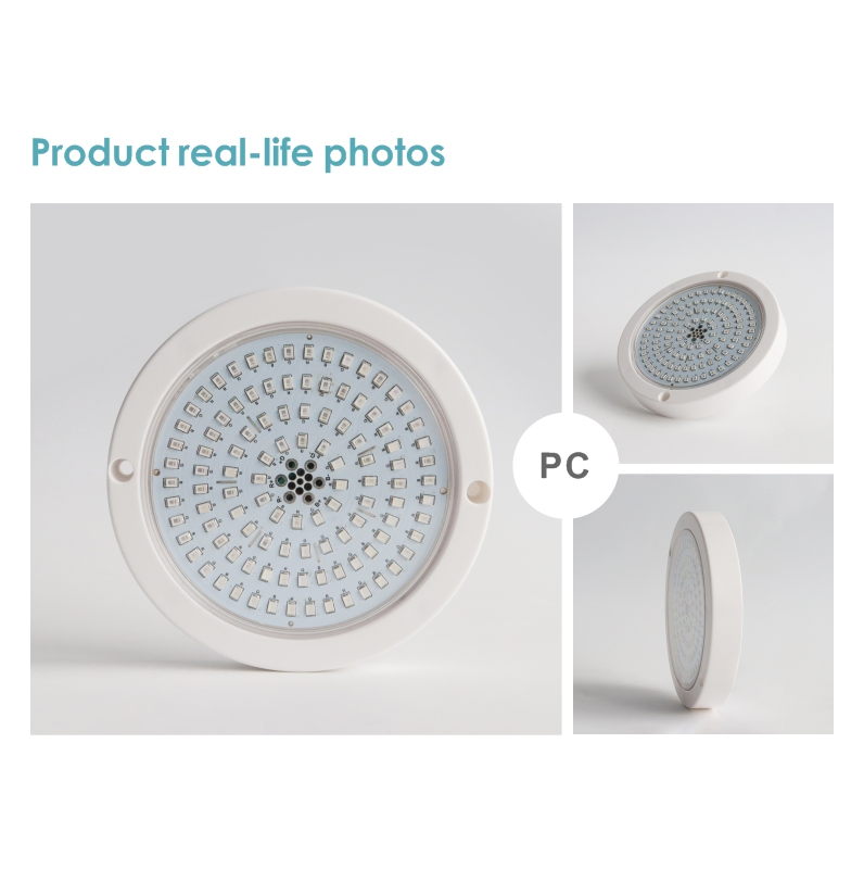 Hotook 120mm Luz De Piscina Full Resin Filled IP68 Waterproof RoHS LED Underwater Lights RGB Spotlight Light