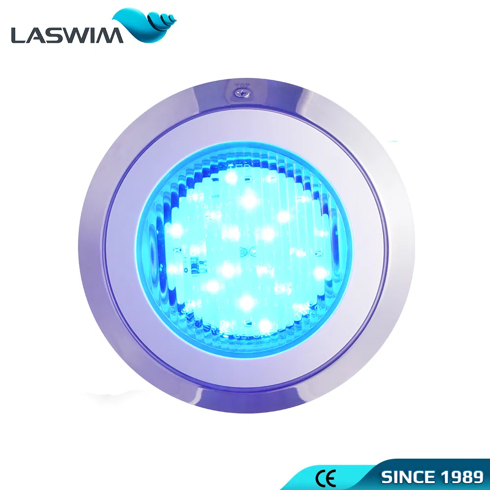 RGB Stainless Steel Pool Light Wall-Mounted LED Underwater Light with APP Smart Control