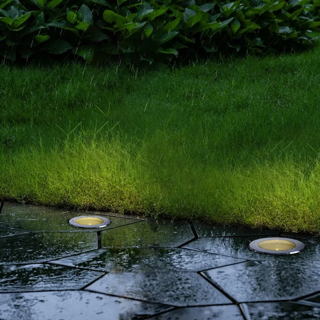 IP67 Waterproof 1W 220V DC CREE LED Inground Lamp Outdoor Garden Buried Landscape Light CE RoHS