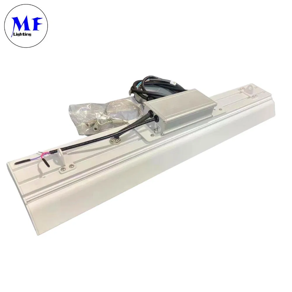 IP65 IP66 Waterproof 50W Linear Ceiling LED High Bay Light with Aluminum Housing for Factory Restaurant Supermarket Shopping Mall and School