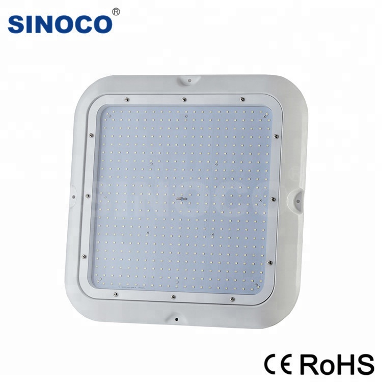 60W LED Canopy Light Fixture HID/HPS Replacement IP65 Waterproof Outdoor Light for Gas Station Warehouse CE/RoHS Certified
