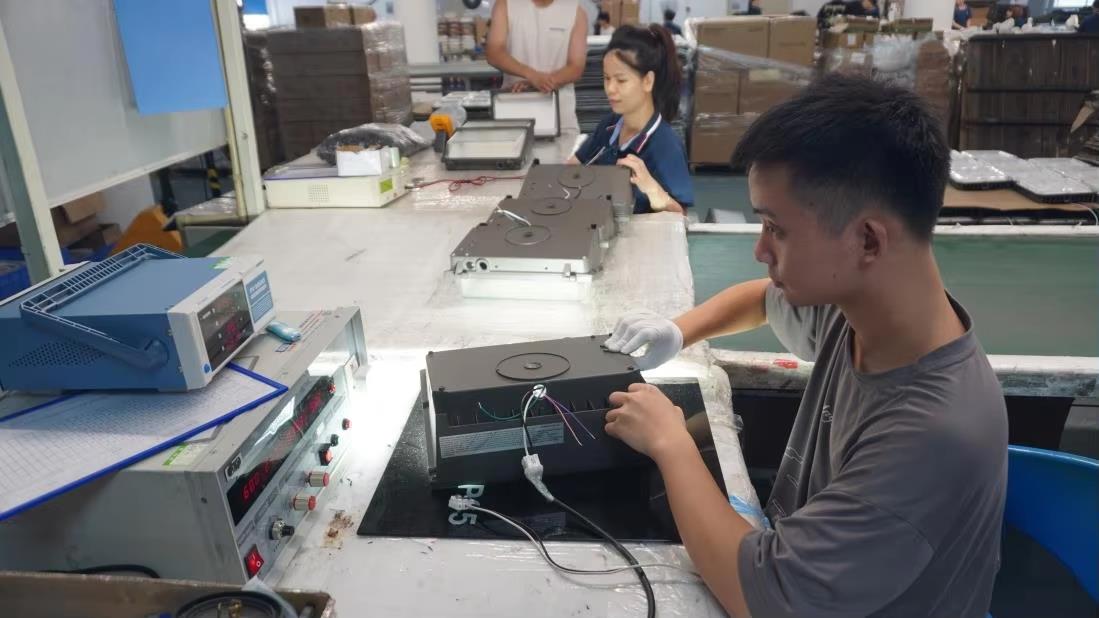 Photometric lighting test for LED panel lights