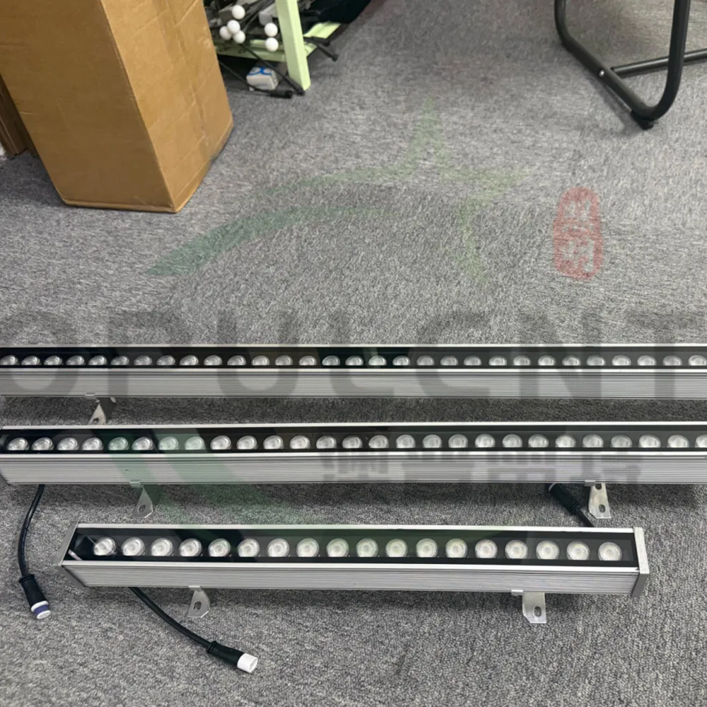500mm 800mm 1000mm Customized LED Washer Light Exterior IP66 Facade Light High Power Aluminum Material Wall Light
