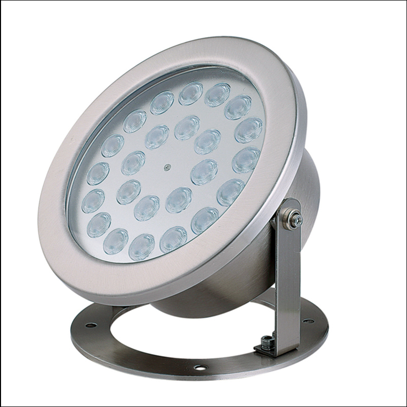High Power 36W-60W IP68 Waterproof Stainless Steel Spotlight Pool LED Underwater Fountain Light