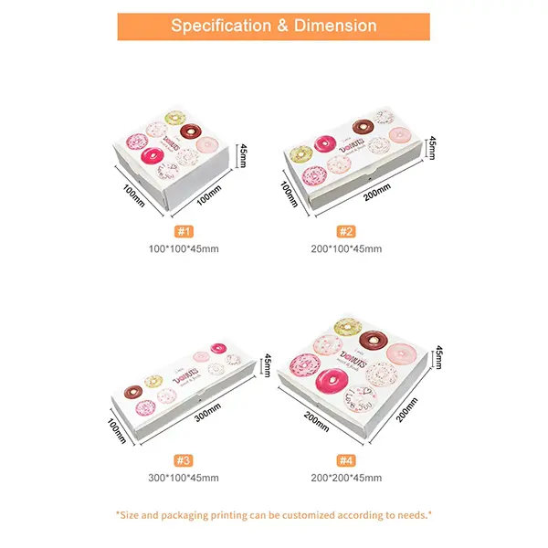 OEM Custom Christmas Dessert Packaging Boxes for Brownies and Donuts - China Suppliers & Factory Manufacturer, Factories