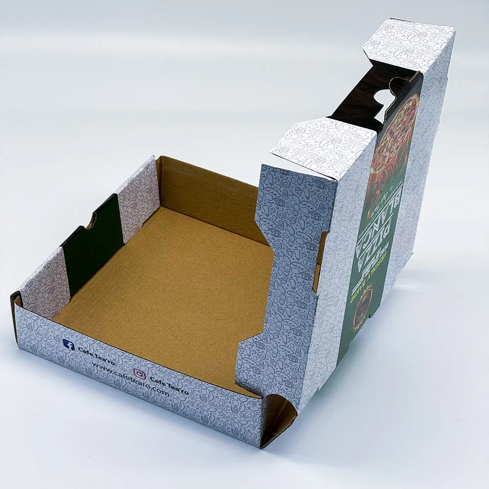 China Eco-Friendly Custom Pizza Boxes from China Suppliers - Biodegradable Disposable Packaging Factory for Desserts and Fried Food Supplier, Pricelist