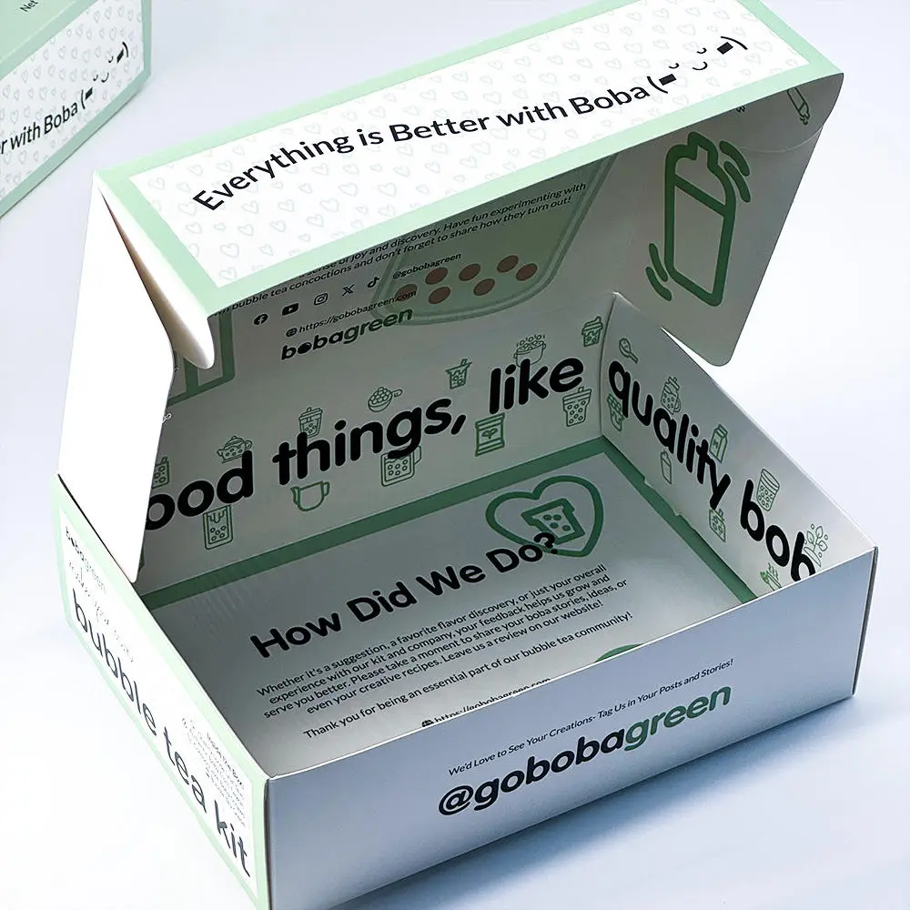 China Suppliers Factory CBD Box Packaging for Hemp Oil with Full Color Printing & Subscription Display Design