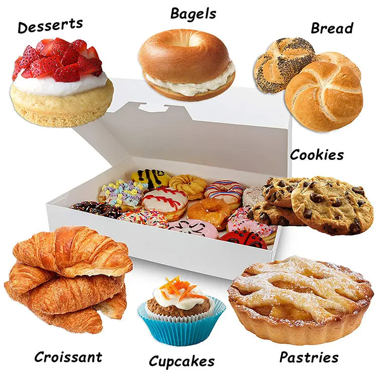 OEM Food Grade Truffles Cake Baking Boxes | China Suppliers & Factory for Dessert Pastry Packaging with Inserts