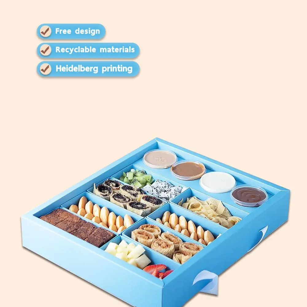 CE Certification Arabic Cuisine Food Paper Box Hummus Mansaf Pick up Takeout Fast Food Delivery Box Suppliers, Quotes