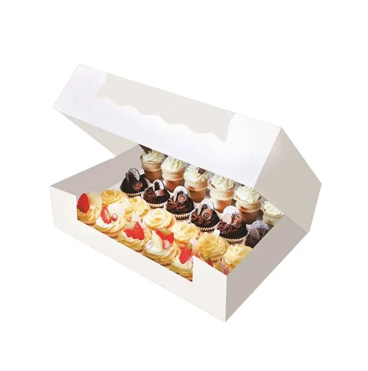 OEM Food Grade Truffles Cake Baking Boxes | China Suppliers & Factory for Dessert Pastry Packaging with Inserts