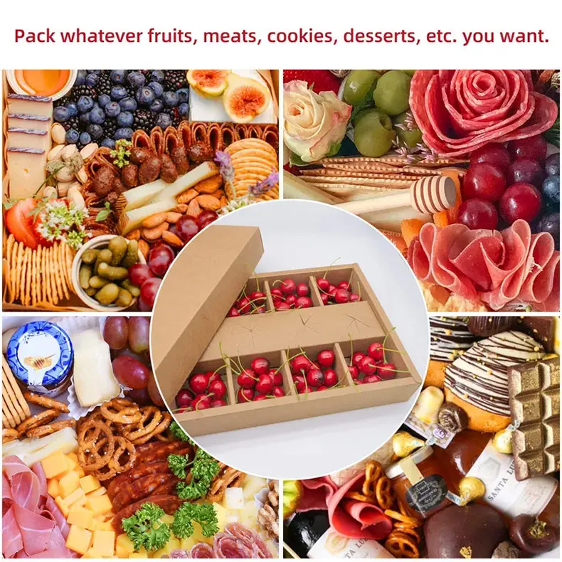 Luxury Cardboard Paper Takeaway Food Packaging