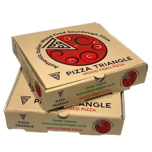 Cheap Factory Direct Recyclable Corrugated Carton Wholesale Custom Printed 16 14 12 10 Inch Pizza Box Packaging with logo Manufacturers, Supplier