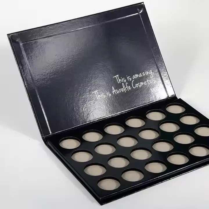 China Suppliers Factory Luxury Empty Eyeshadow Palette - Customizable Refillable Magnetic Makeup Case
