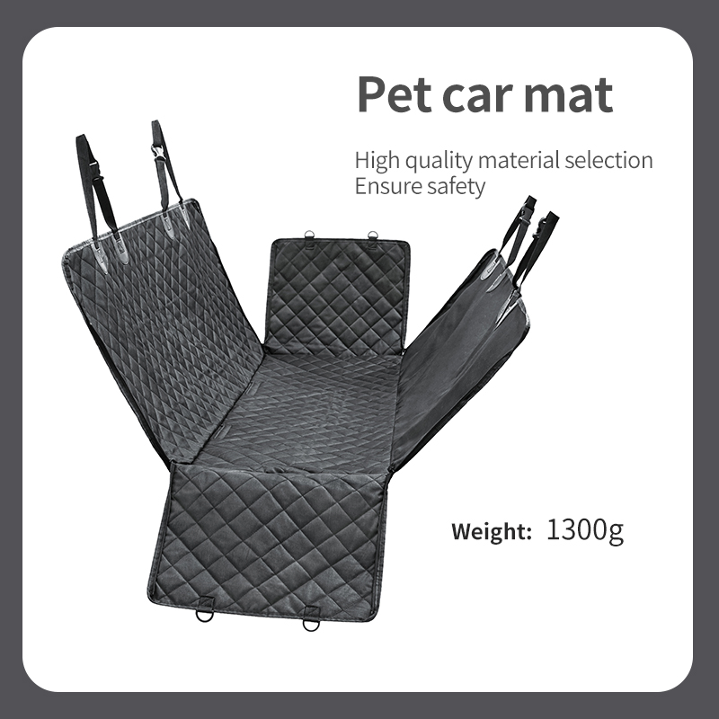 Manta para mascotas de coche personalizada, plegable y portátil, cubierta para el asiento trasero del coche para perros