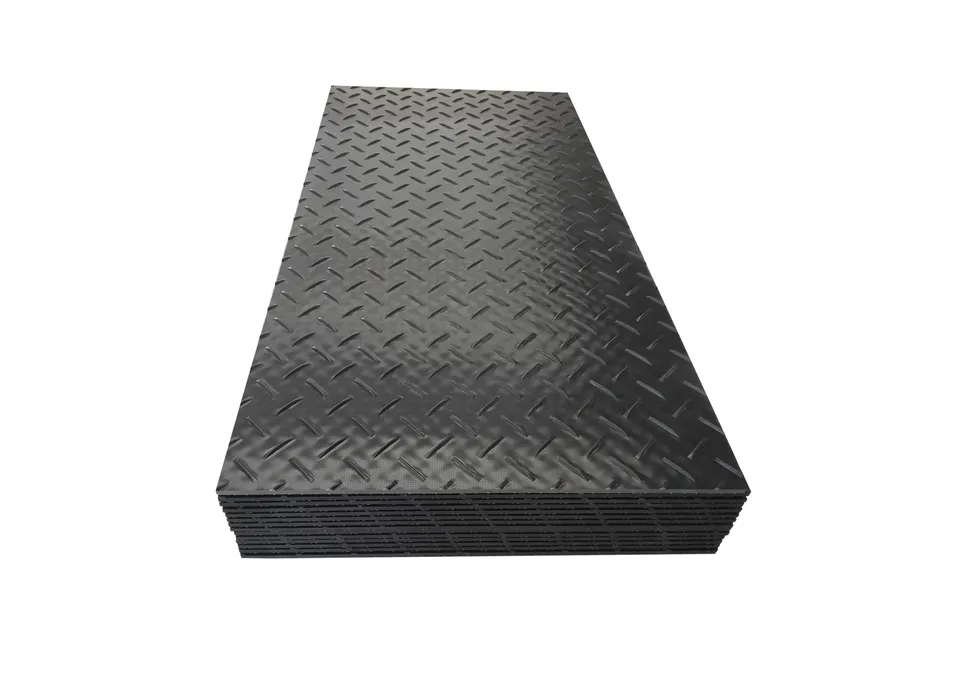 Alfombrilla de protección para suelos de alta capacidad de carga para camiones y tráfico de excavadoras