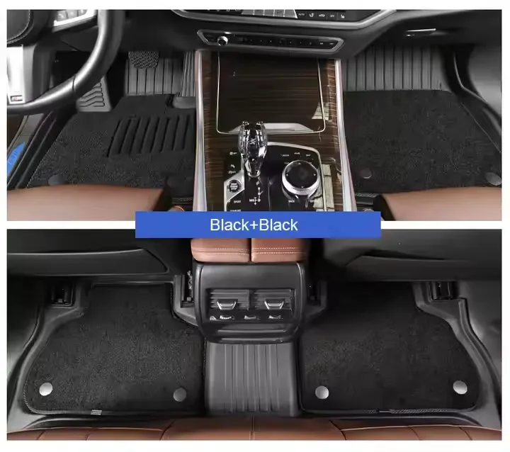 Alfombrillas de coche protectoras antideslizantes de alta venta 5D Alfombrilla de TPE para coche