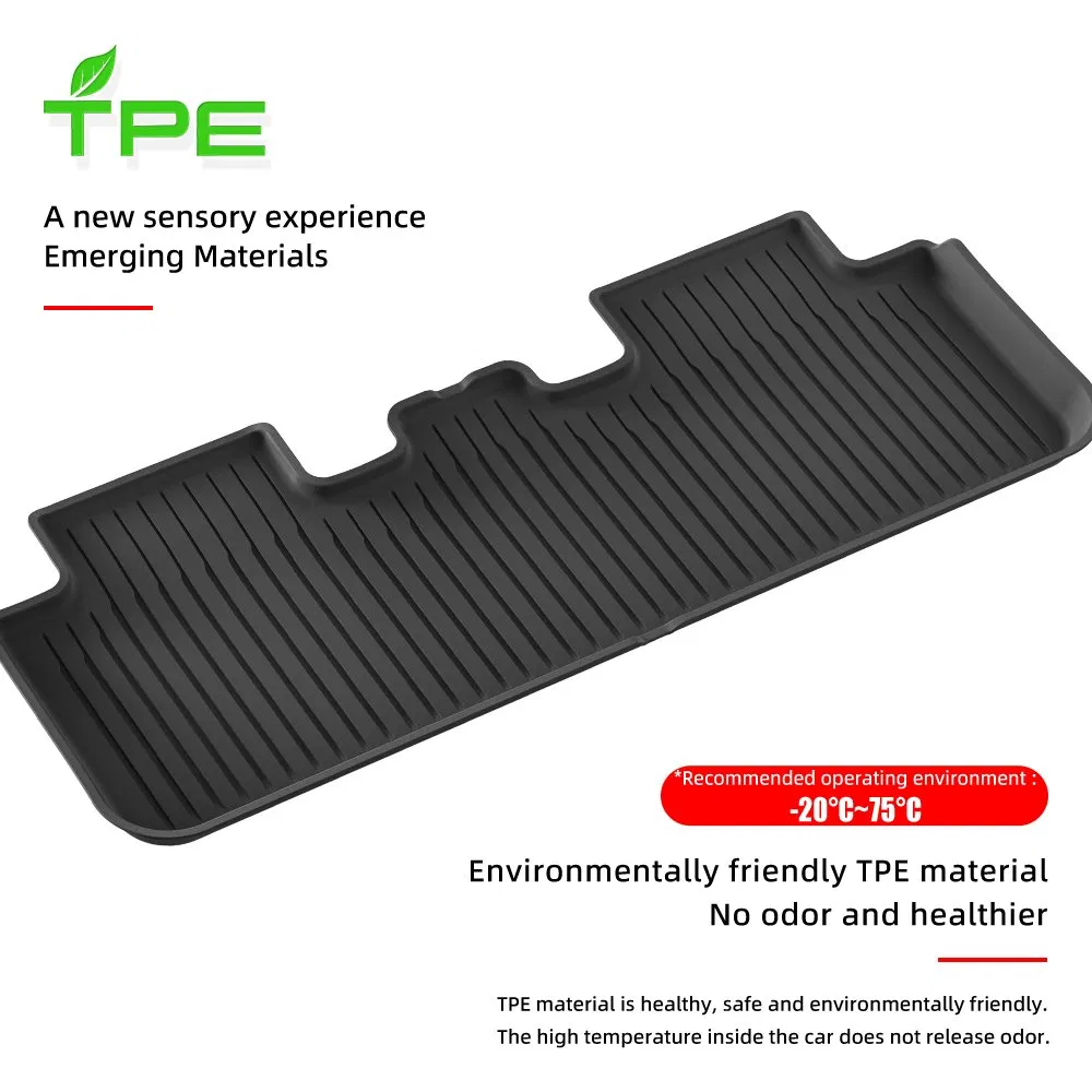 Nuevas Llegadas TPE 3D Alfombrilla de Coche Impermeable Alfombrilla de Suelo para Moldeo por Inyección Tesla Nueva Modelo Y Lanzamiento Serie 2025 Rhd