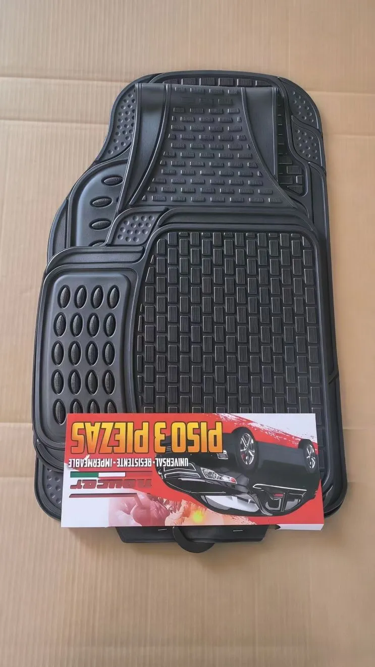 3PCS/SET DE PISO DE COCHE MAT PAQUETE