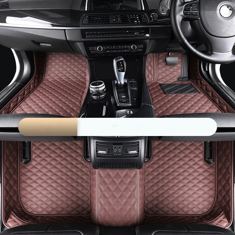 2025 Alfombrillas de Piso de Cuero TPE Personalizadas e Impermeables para Todas las Climas 7D 5D 3D para Toyota