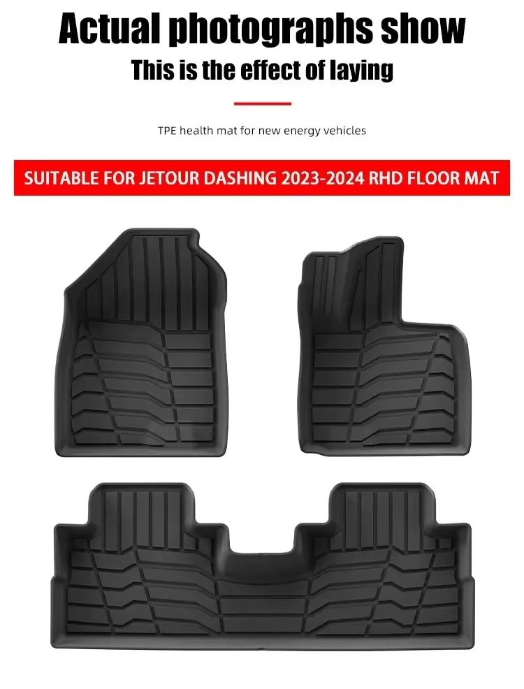 Alfombrillas de Piso de TPE para Automóvil - Protección Todo Clima
