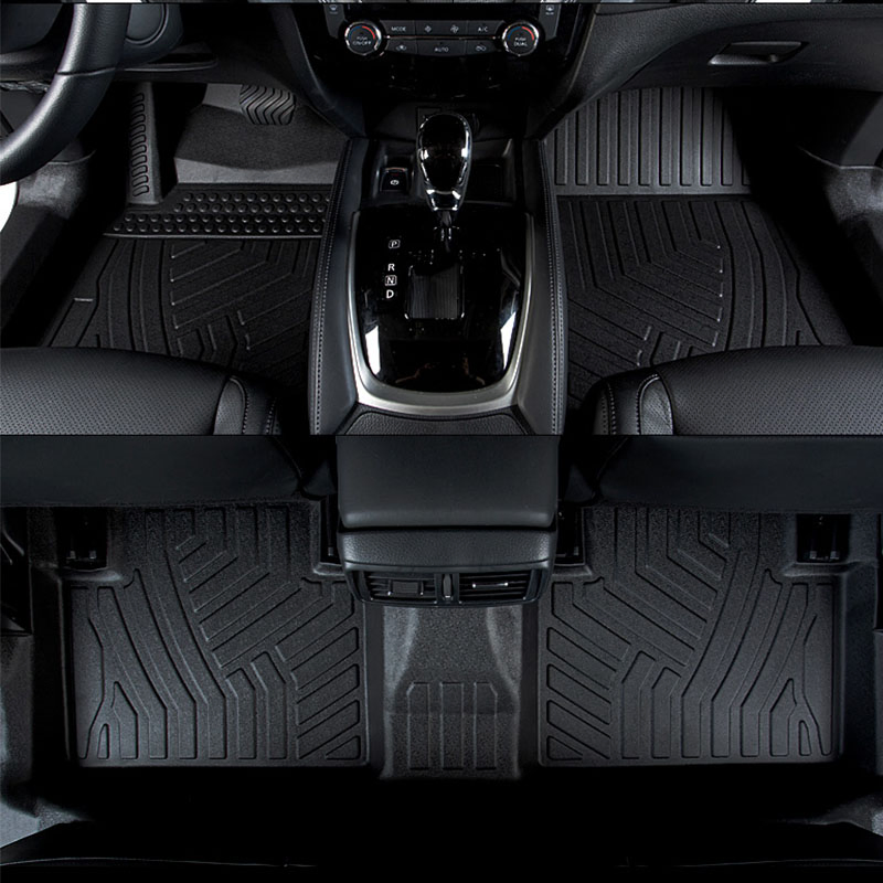 Alfombrillas de coche de PVC antideslizantes premium 6D para protección en todas las condiciones climáticas