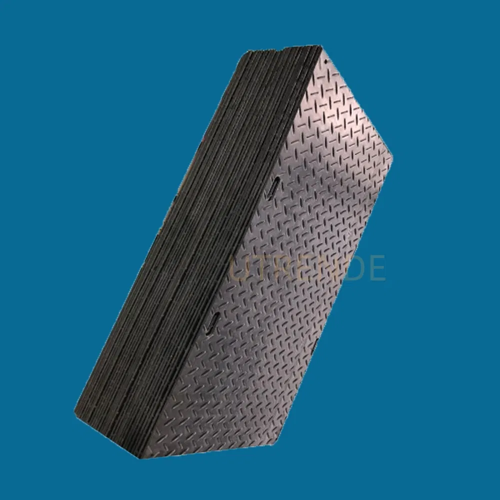 Matriz de protección para construcción de camiones de alta resistencia de HDPE para suelos blandos