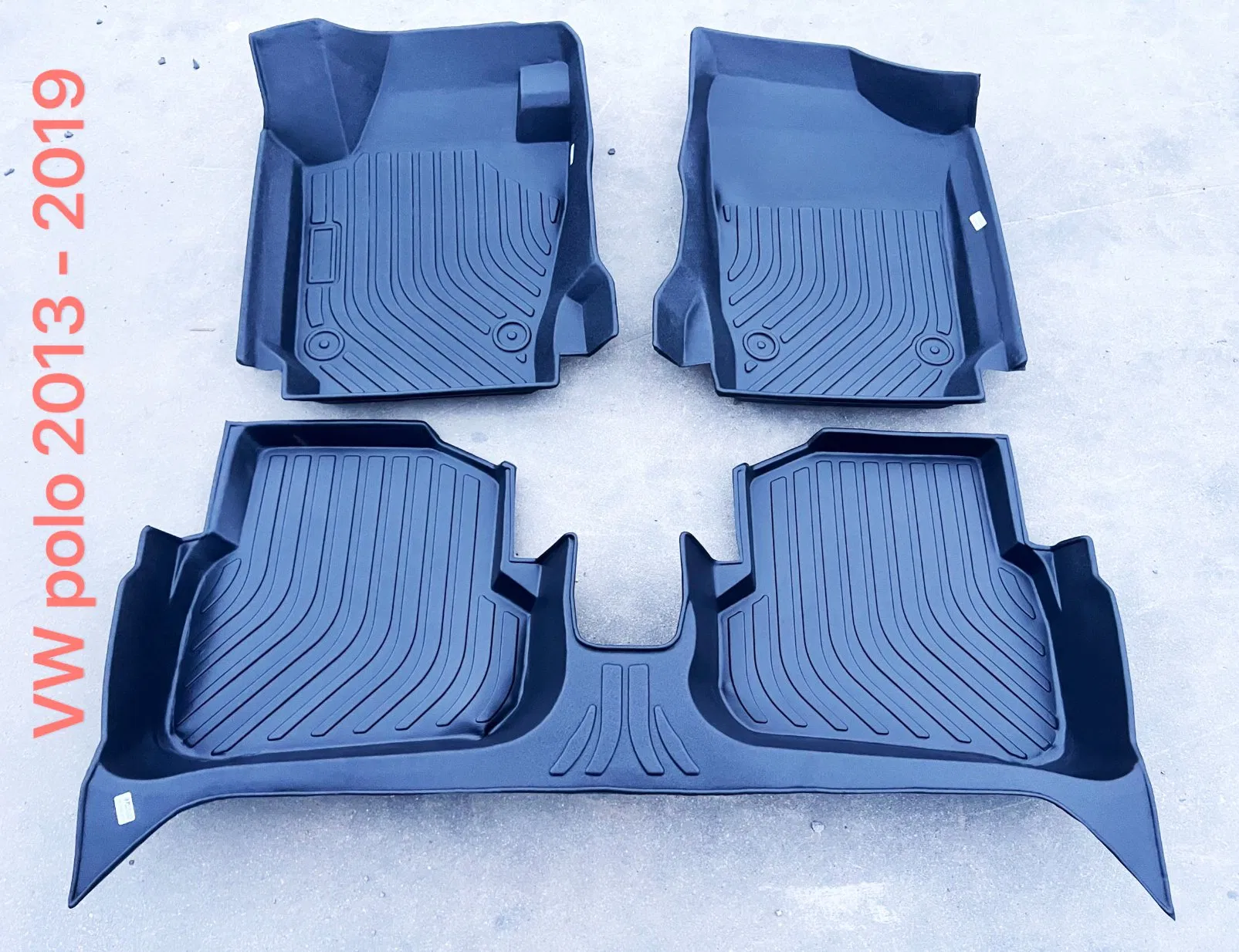 3D Alfombrillas de coche TPE Alfombrilla personalizada de doble capa para BMW